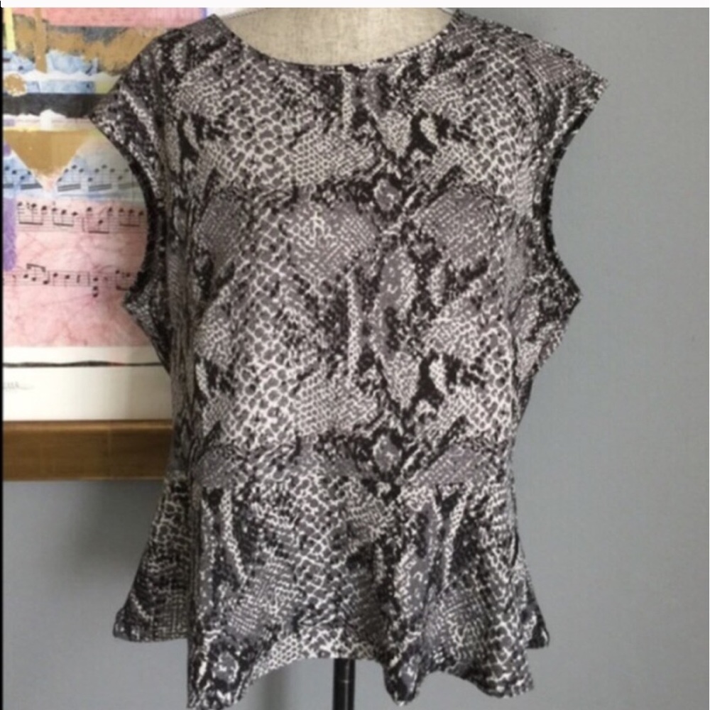 English Laundry Zipper Back Cheetah Print…